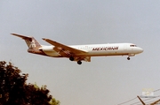 Mexicana Fokker 100 (XA-SGF) at  Mexico City - Lic. Benito Juarez International, Mexico