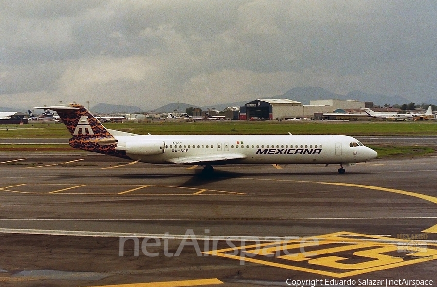 Mexicana Fokker 100 (XA-SGF) | Photo 282940