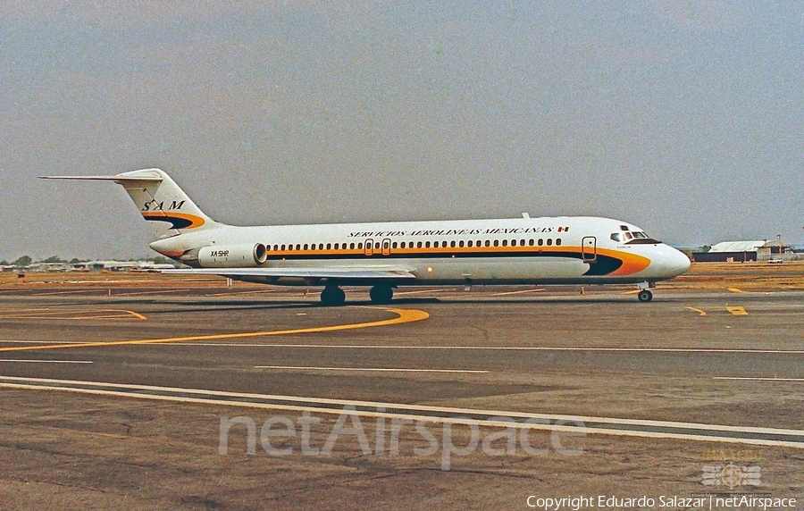 Servicios Aerolineas Mexicanas McDonnell Douglas DC-9-32 (XA-SHR) | Photo 263320