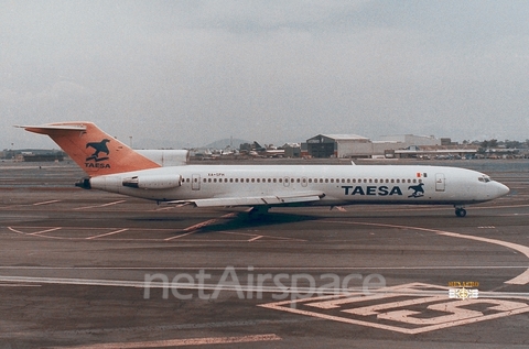 TAESA Lineas Aéreas Boeing 727-290(Adv) (XA-SPH) at  Mexico City - Lic. Benito Juarez International, Mexico