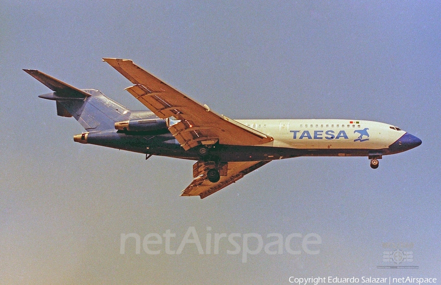 TAESA Lineas Aéreas Boeing 727-31 (XA-SQO) | Photo 411705