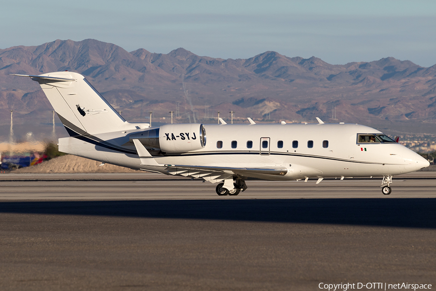 (Private) Bombardier CL-600-2A12 Challenger 601-1A (XA-SYJ) | Photo 200753