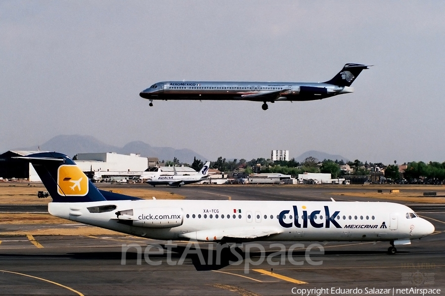 Click Mexicana Fokker 100 (XA-TCG) | Photo 170975