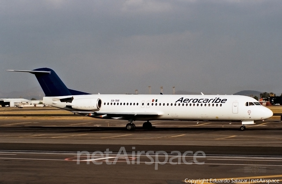 Aerocaribe Fokker 100 (XA-TKR) | Photo 146061