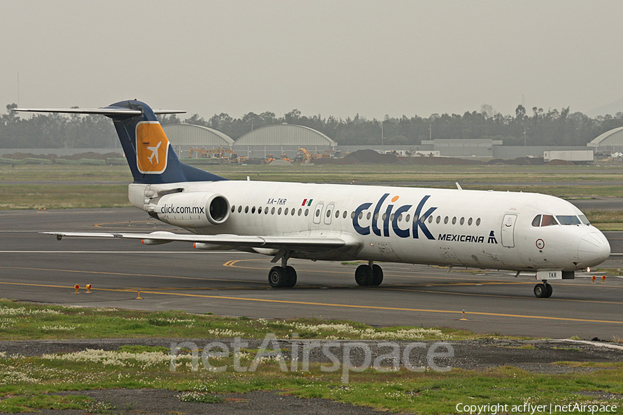 Click Mexicana Fokker 100 (XA-TKR) | Photo 198362