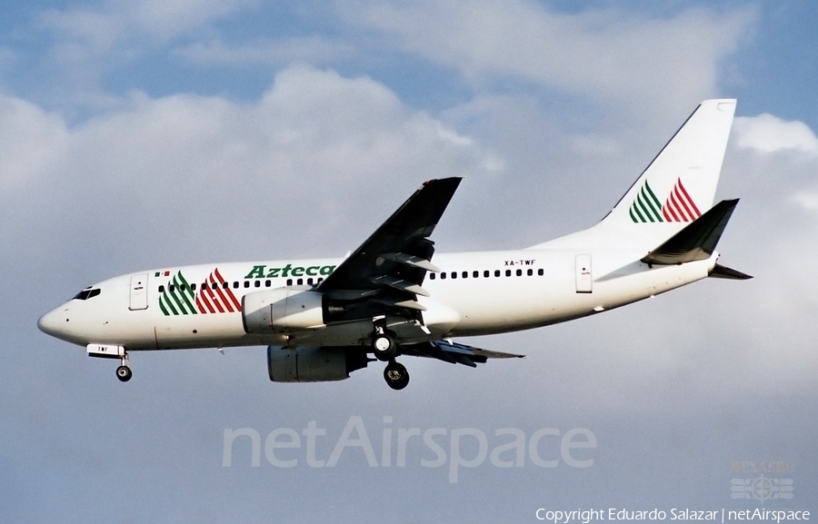 Lineas Aereas Azteca Boeing 737-76N (XA-TWF) | Photo 170086