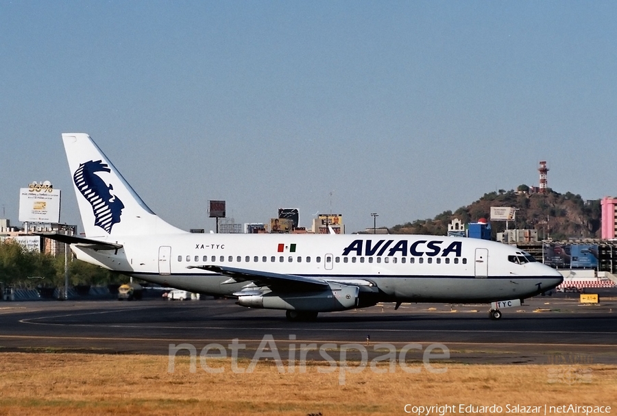 AVIACSA Boeing 737-201(Adv) (XA-TYC) | Photo 163349
