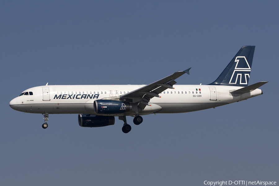 Mexicana Airbus A320-231 (XA-UAH) | Photo 279437