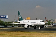 Mexicana Airbus A318-111 (XA-UBQ) at  Mexico City - Lic. Benito Juarez International, Mexico