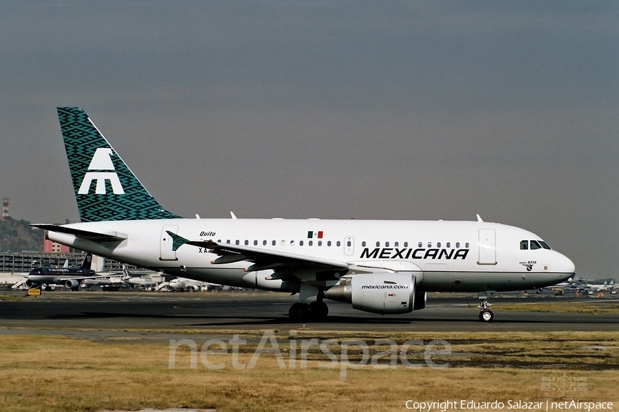 Mexicana Airbus A318-111 (XA-UBQ) | Photo 151187