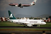 Mexicana Airbus A318-111 (XA-UBS) at  Mexico City - Lic. Benito Juarez International, Mexico