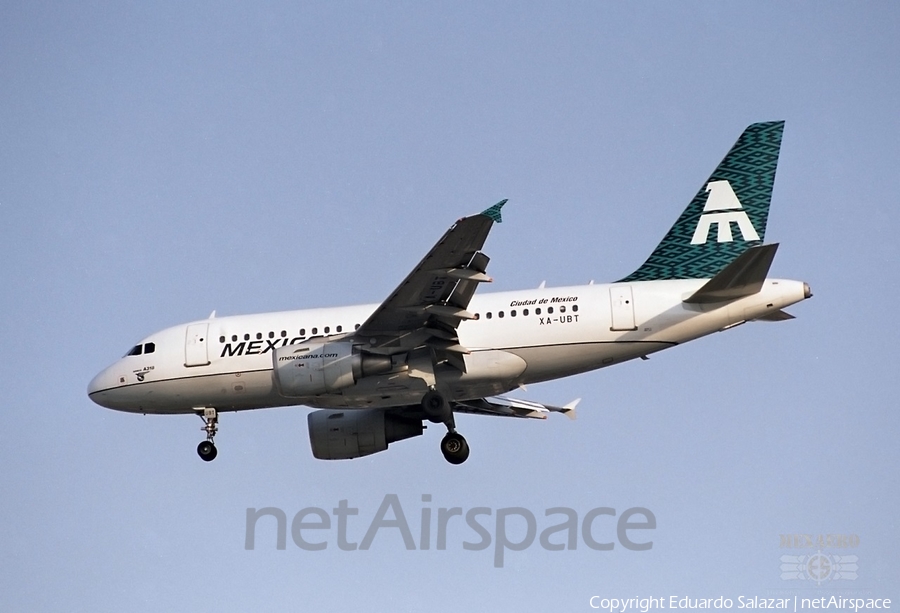 Mexicana Airbus A318-111 (XA-UBT) | Photo 168880