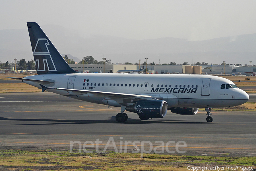 Mexicana Airbus A318-111 (XA-UBT) | Photo 196500