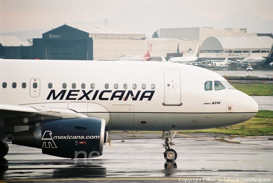 Mexicana Airbus A318-111 (XA-UBV) | Photo 180484