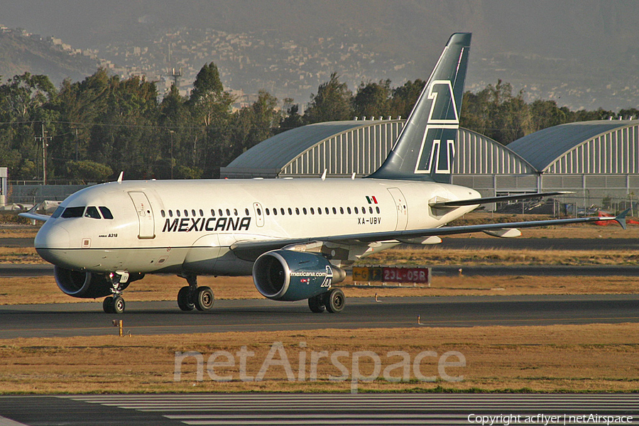 Mexicana Airbus A318-111 (XA-UBV) | Photo 196560