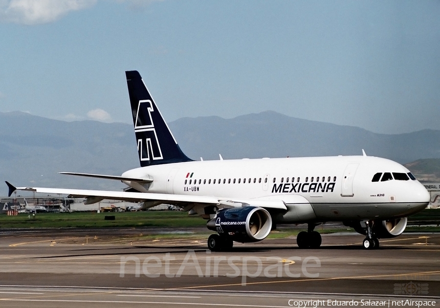 Mexicana Airbus A318-111 (XA-UBW) | Photo 155002