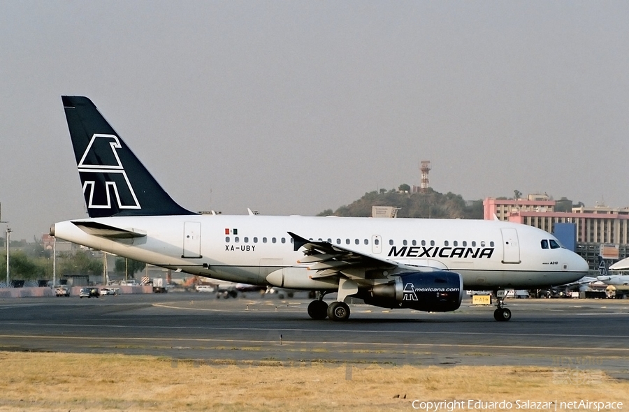 Mexicana Airbus A318-111 (XA-UBY) | Photo 164655