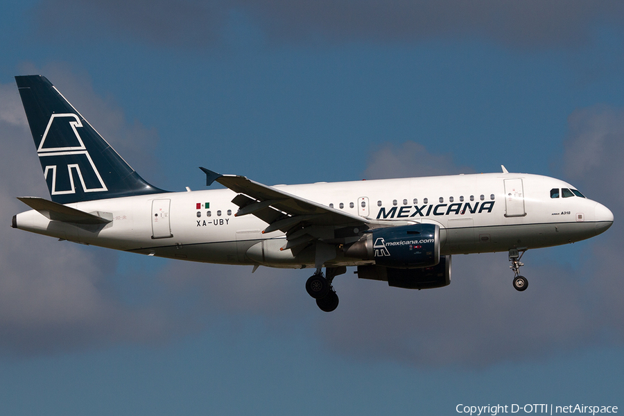 Mexicana Airbus A318-111 (XA-UBY) | Photo 228593