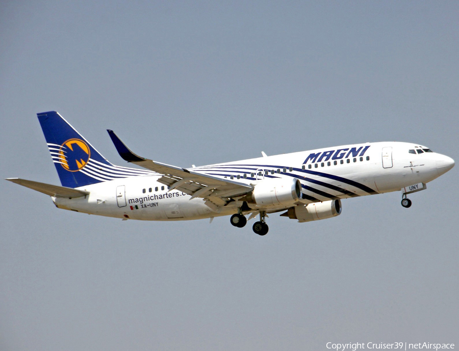 Magnicharters Boeing 737-322 (XA-UNY) | Photo 263804