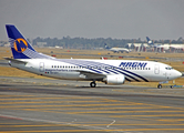 Magnicharters Boeing 737-322 (XA-UXT) at  Mexico City - Lic. Benito Juarez International, Mexico