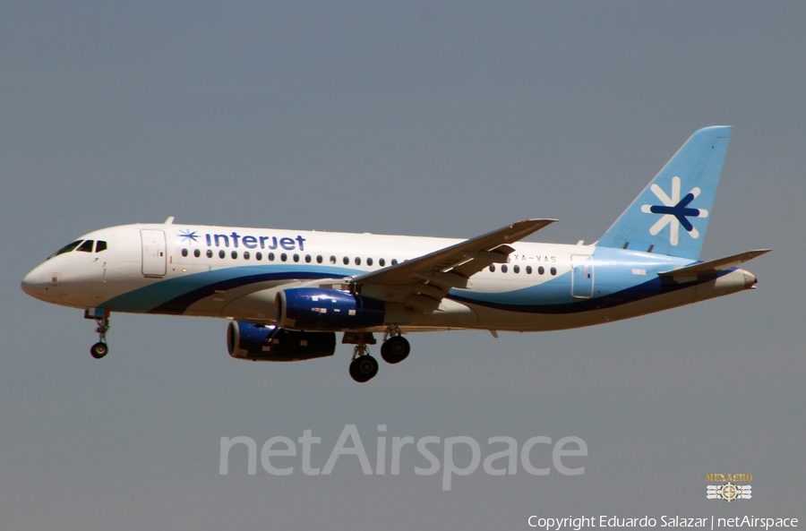 Interjet Sukhoi Superjet 100-95B (XA-VAS) | Photo 491952