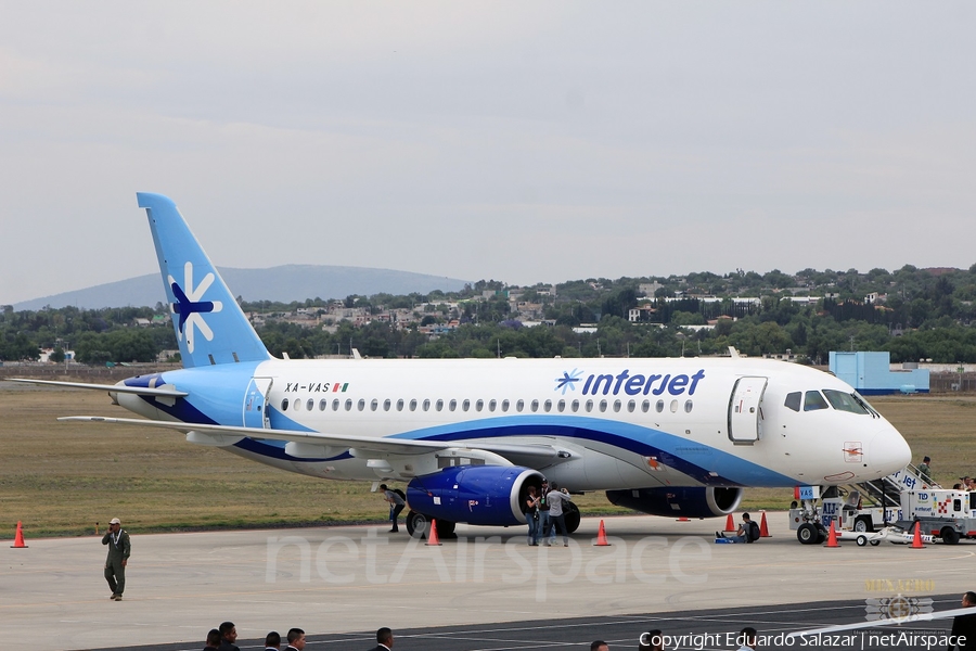 Interjet Sukhoi Superjet 100-95B (XA-VAS) | Photo 286593