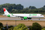 VivaAerobus Airbus A321-271NX (XA-VBM) at  Hamburg - Finkenwerder, Germany