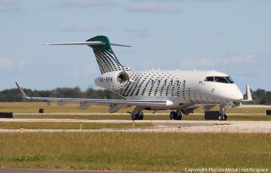 (Private) Bombardier BD-100-1A10 Challenger 300 (XA-VFV) | Photo 408494