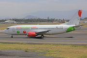 VivaAerobus Boeing 737-3B7 (XA-VIA) at  Mexico City - Lic. Benito Juarez International, Mexico