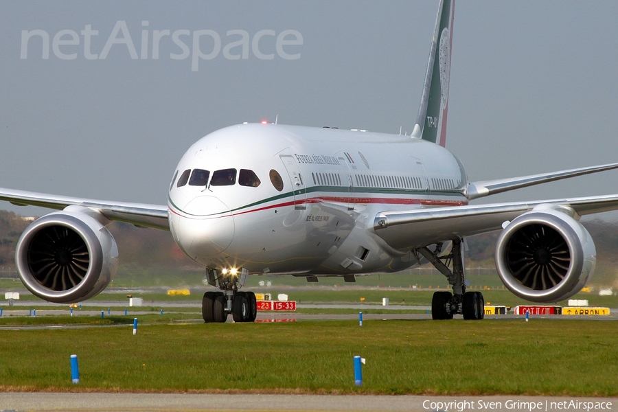 Mexican Air Force (Fuerza Aerea Mexicana) Boeing 787-8 Dreamliner (TP-01) | Photo 105283