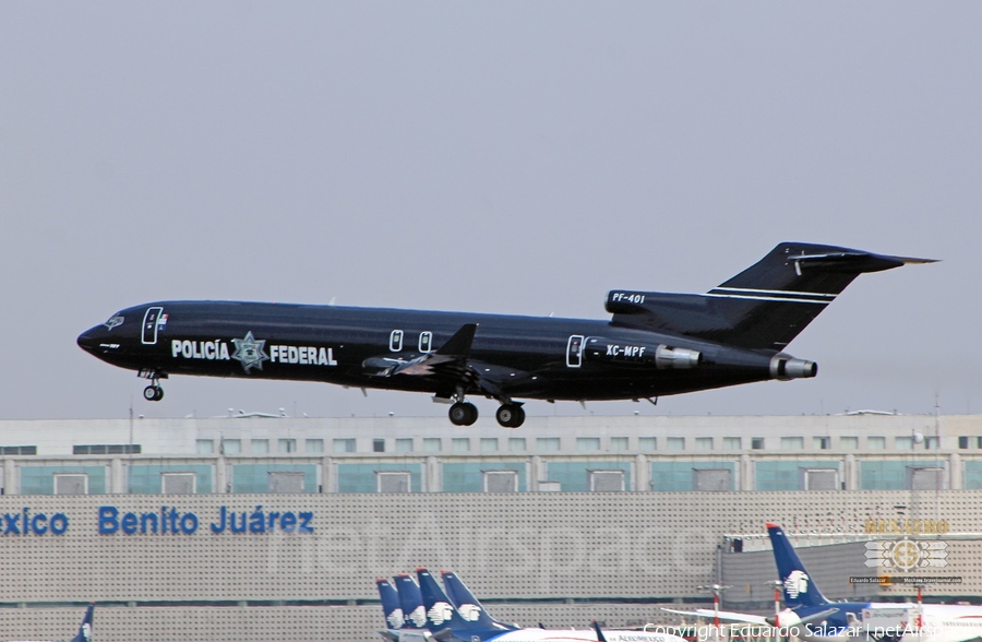 Mexico - Policia Federal Boeing 727-264(Adv) (XC-MPF) | Photo 292351