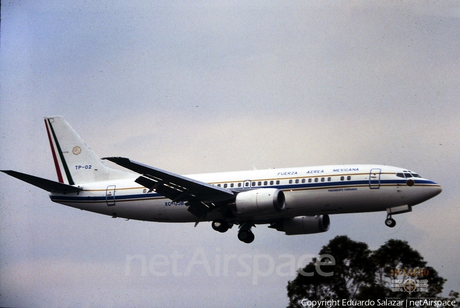 Mexican Air Force (Fuerza Aerea Mexicana) Boeing 737-33A (XC-UJB) | Photo 250002