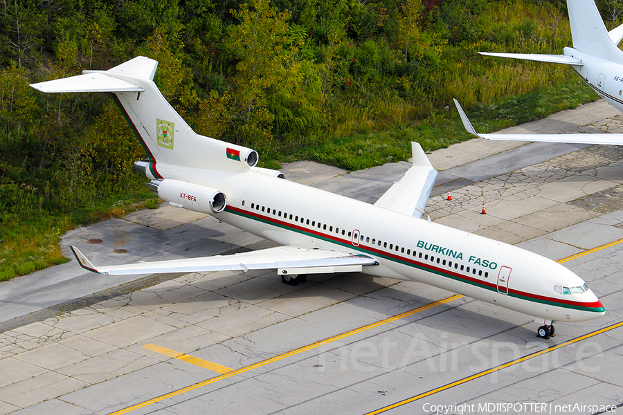 Burkina Faso Government Boeing 727-282(Adv RE) (XT-BFA) | Photo 191596