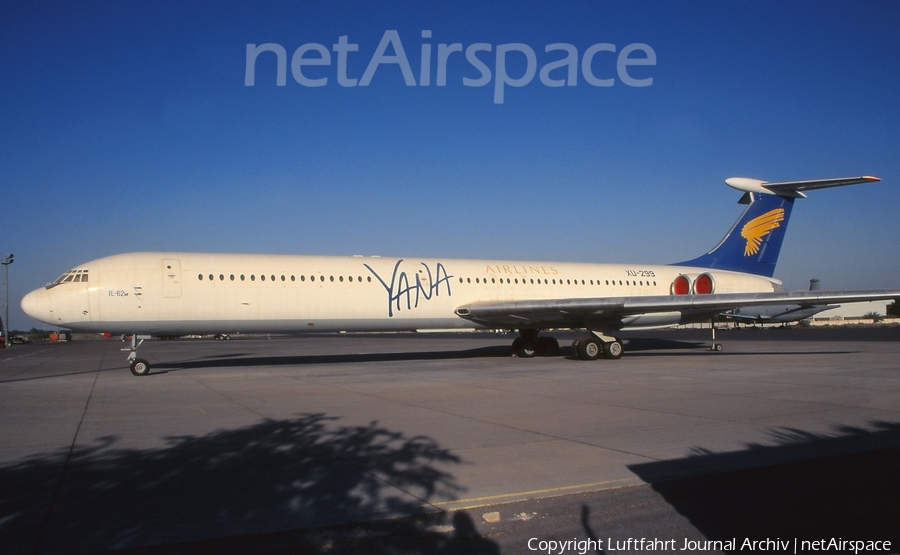 Yana Airlines Ilyushin Il-62M (XU-299) | Photo 409541