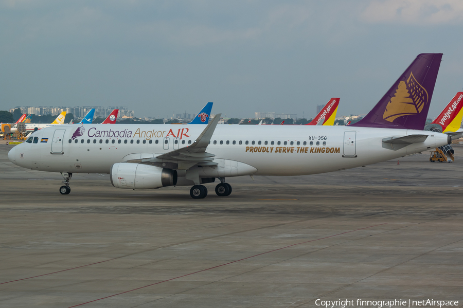 Cambodia Angkor Air Airbus A320-232 (XU-356) | Photo 620196