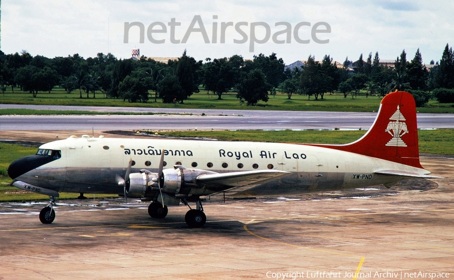 Royal Air Lao Douglas C-54A Skymaster (XW-PND) | Photo 435444