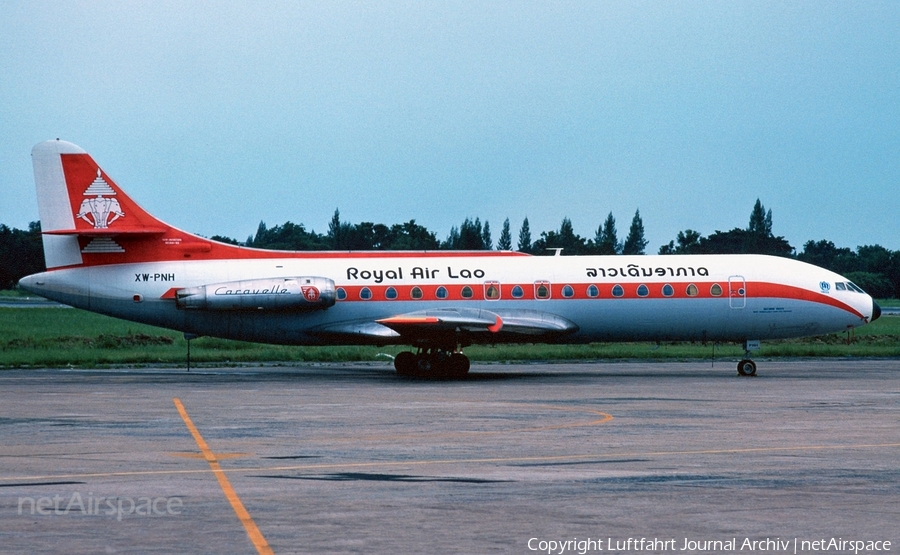 Royal Air Lao Sud Aviation SE-210 Caravelle III (XW-PNH) | Photo 440298