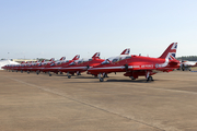 Royal Air Force BAe Systems Hawk T1 (XX232) at  RAF Fairford, United Kingdom