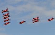 Royal Air Force BAe Systems Hawk T1A (XX319) at  RAF Fairford, United Kingdom