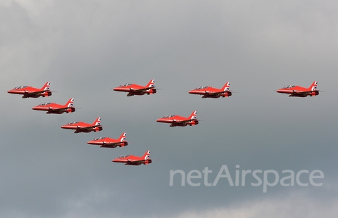 Royal Air Force BAe Systems Hawk T1A (XX323) at  Belfast / Aldergrove - International, United Kingdom