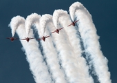 Royal Air Force BAe Systems Hawk T1A (XX323) at  RAF Fairford, United Kingdom