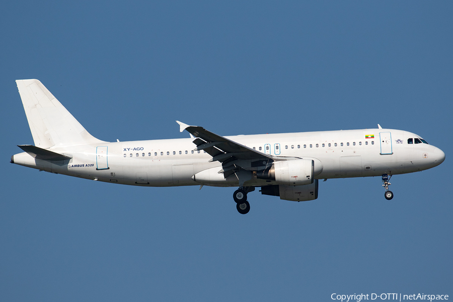 Myanmar Airways International Airbus A320-214 (XY-AGO) | Photo 284911