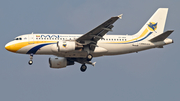 Myanmar Airways International Airbus A319-111 (XY-AGV) at  Bangkok - Suvarnabhumi International, Thailand