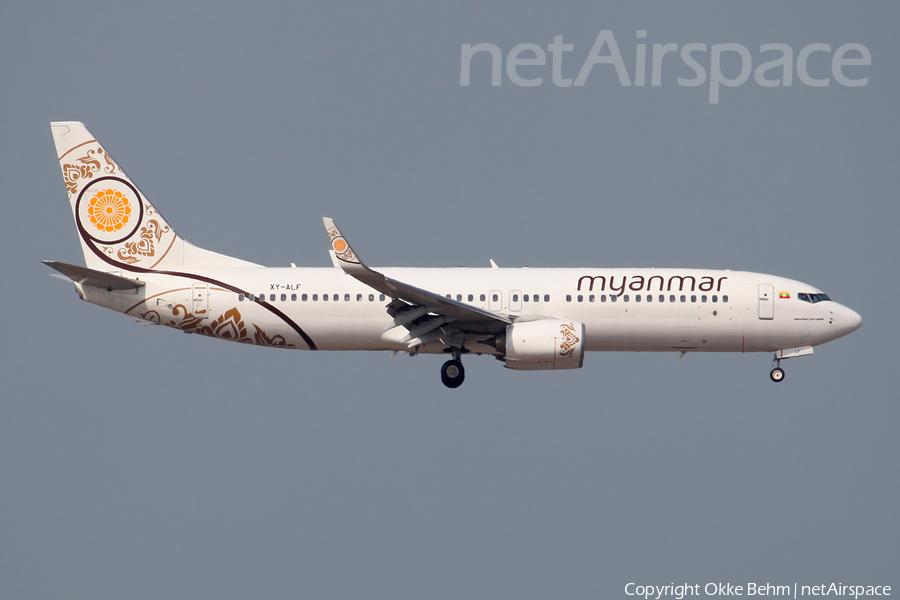 Myanmar National Airlines Boeing 737-86N (XY-ALF) | Photo 156207