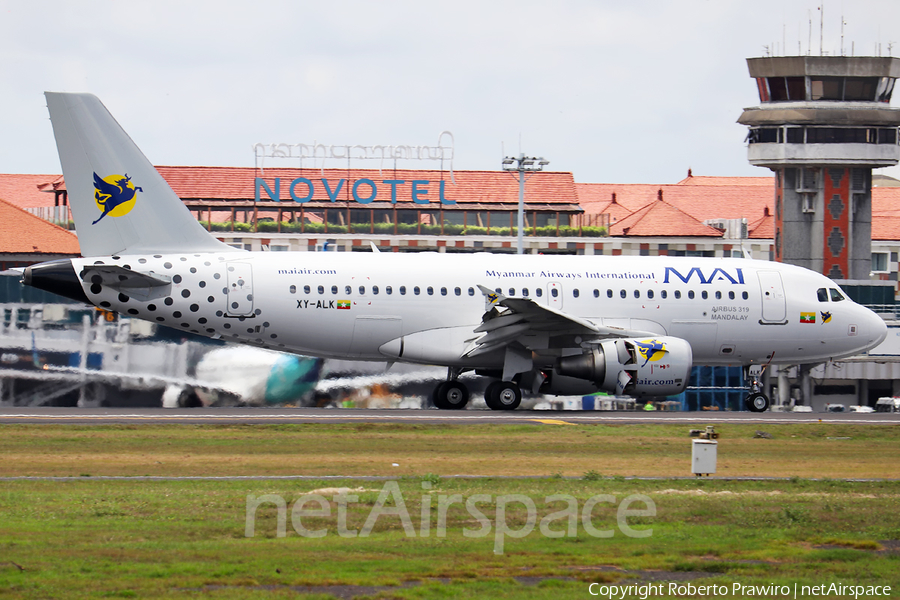 Myanmar Airways International Airbus A319-115 (XY-ALK) | Photo 403875