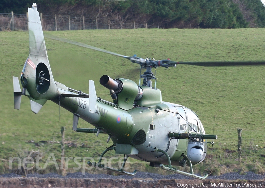United Kingdom Army Air Corps Westland Gazelle AH.1 (XZ326) | Photo 4158