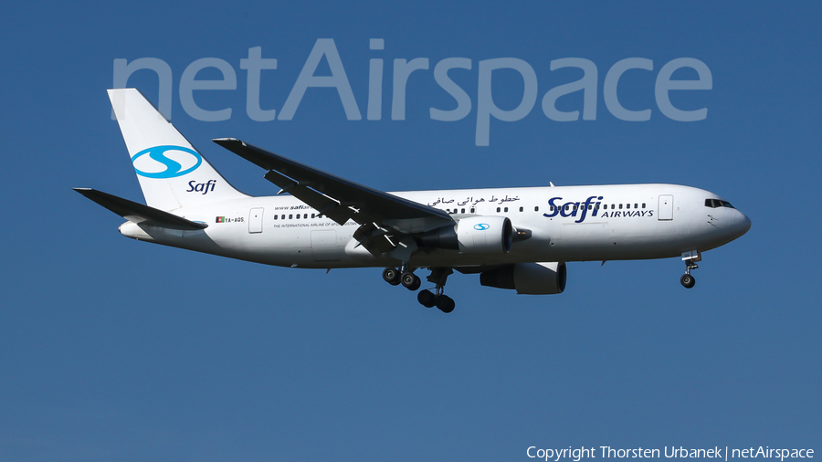 Safi Airways Boeing 767-2J6(ER) (YA-AQS) | Photo 343711