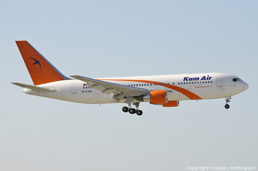 Kam Air Boeing 767-222 (YA-KAM) | Photo 21053