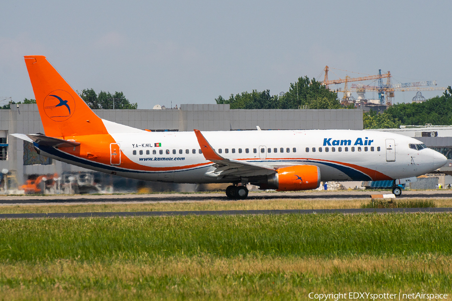 Kam Air Boeing 737-3H4 (YA-KML) | Photo 507569