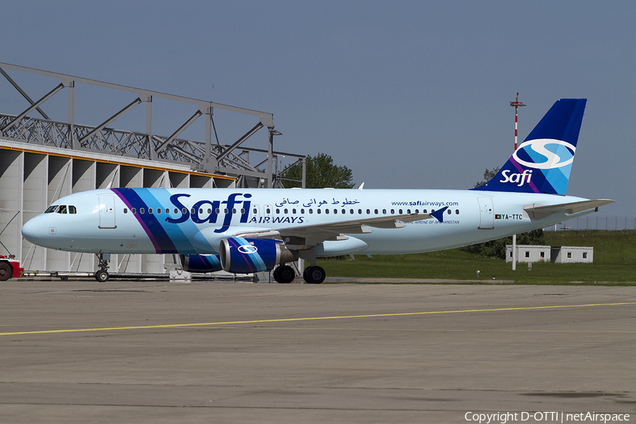 Safi Airways Airbus A320-212 (YA-TTC) | Photo 291896